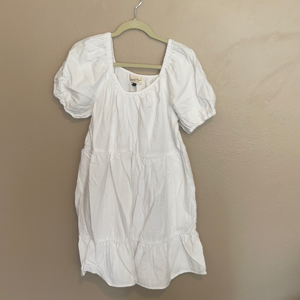 White Universal Thread Dress